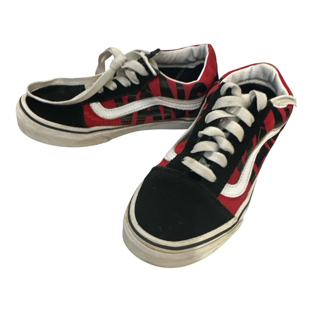 Vans Kids Sneakers - Red and Black